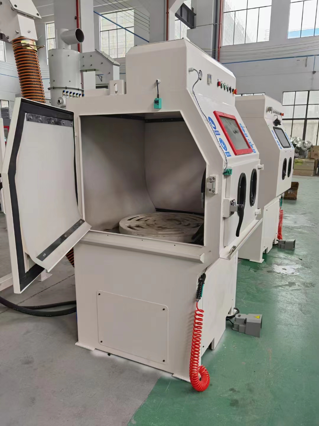 三明移动式抛丸机的工作原理?