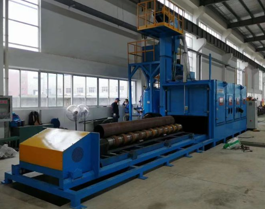 三明喷砂机在管道除锈中的现场施工应用