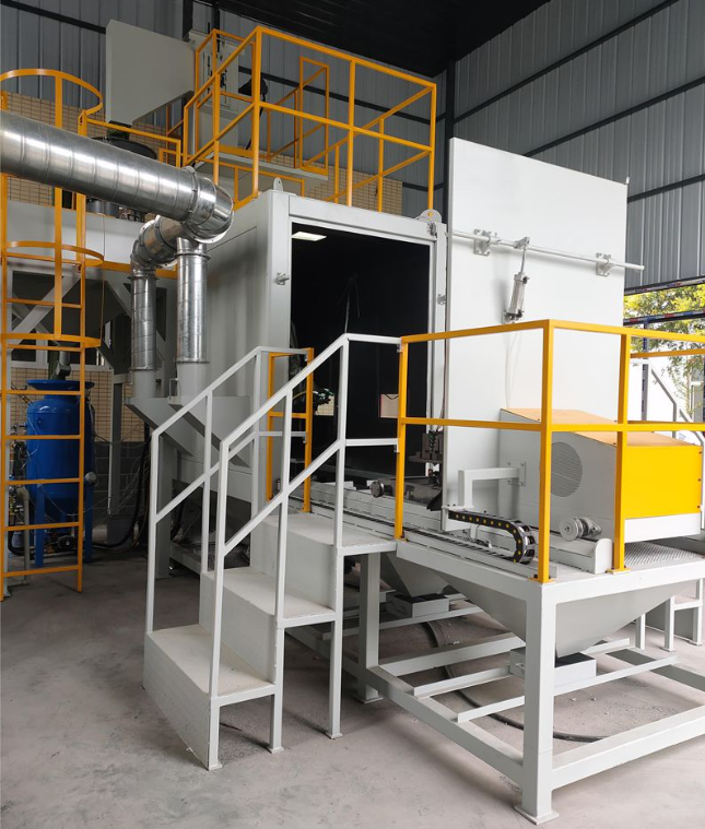 三明全自动喷砂机 实现无人化高效生产