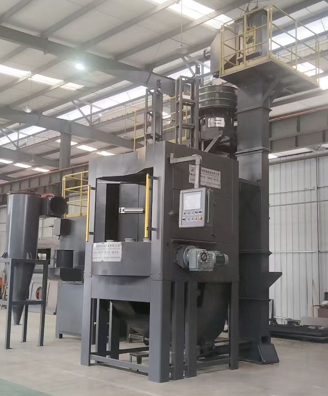 三明转盘式喷砂机 提升圆形工件处理效率